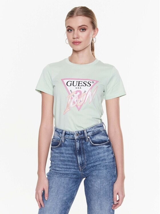

Футболка стандартного кроя Guess, зеленый