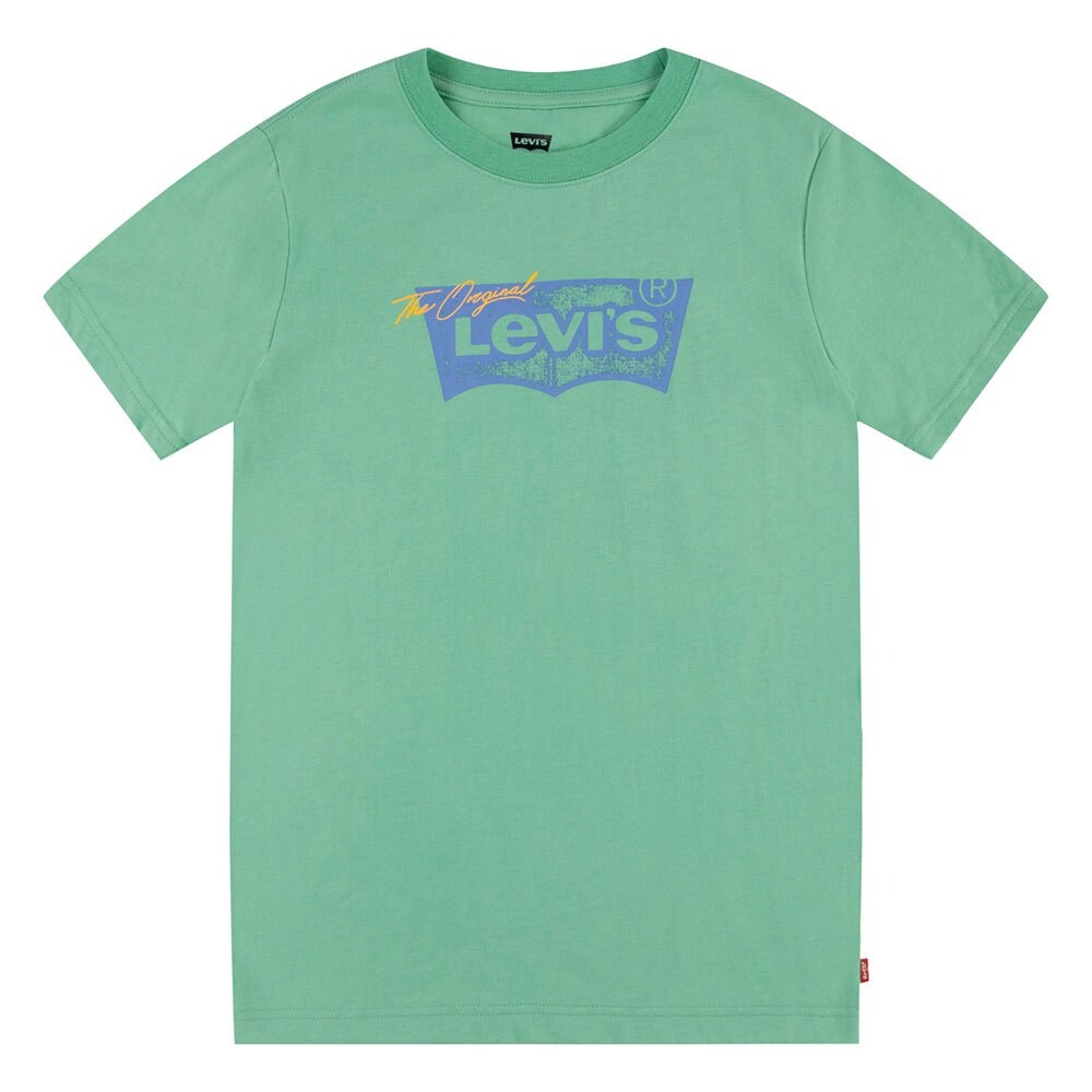 

Футболка Levi´s Distressed Batwing Short Sleeve Round Neck, зеленый