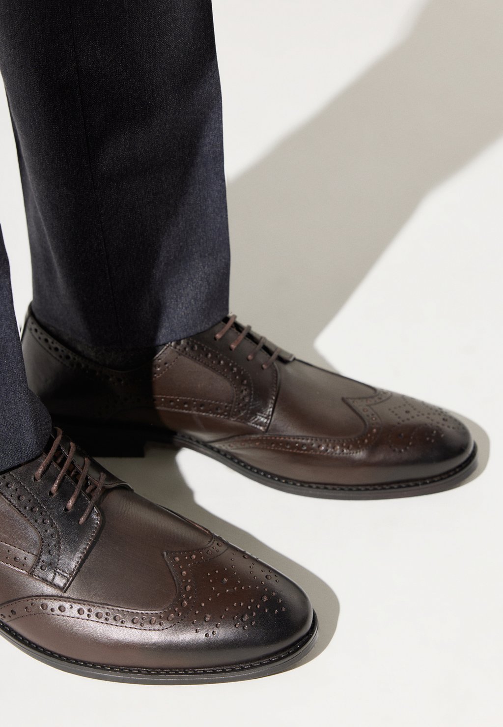 Элегантные туфли на шнуровке Standard Fit Classic AC&CO / ALTINYILDIZ CLASSICS поло standard fit short sleeve ac