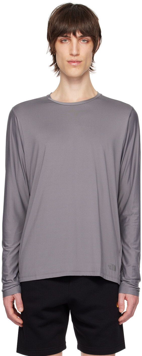 

Серая футболка с длинными рукавами Dune Sky Sky The North Face