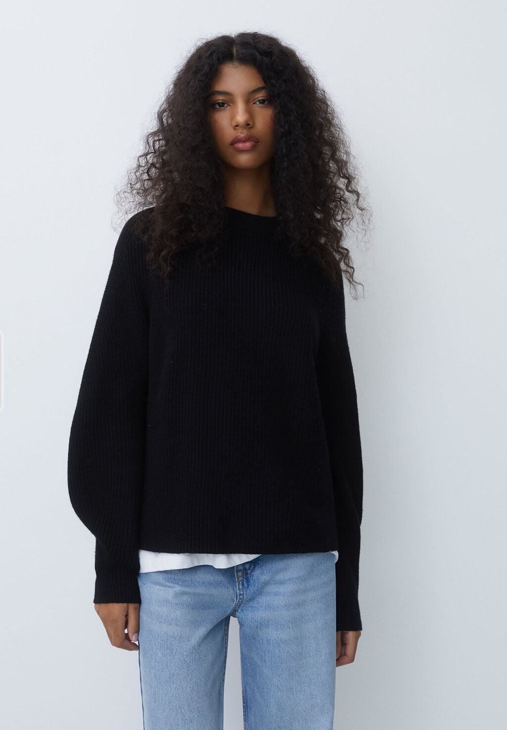 

Свитер Purl PULL&BEAR, черный