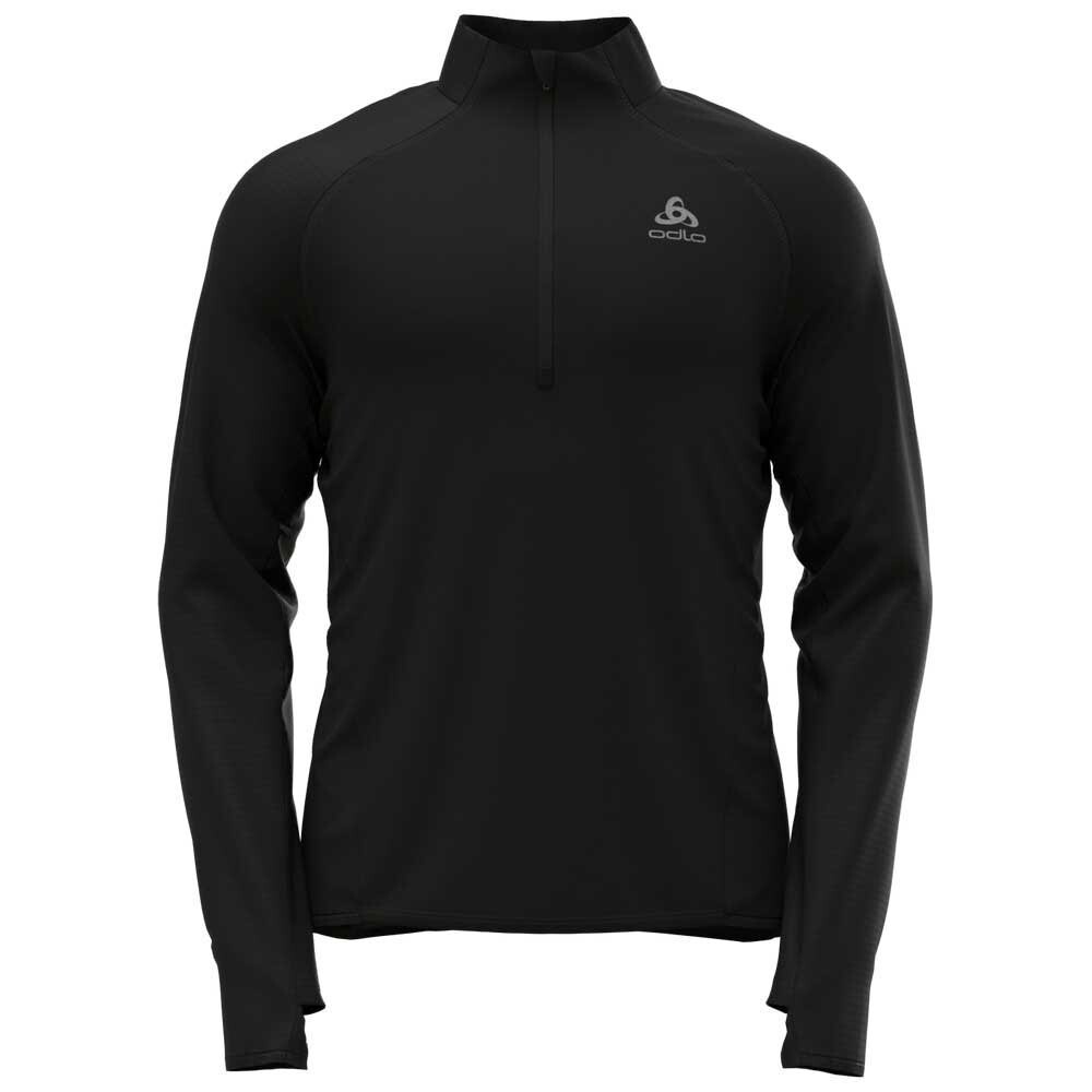 

Футболка Odlo Zeroweight Half Zip, черный