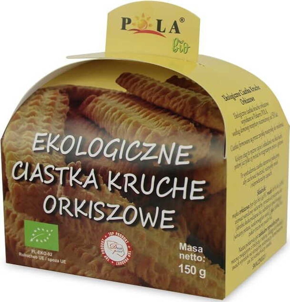 

ПЕЧЕНЬЕ ИЗ ПОЛБЫ ОРГАНИЧЕСКОЕ 150 г - Piekarnia Pola
