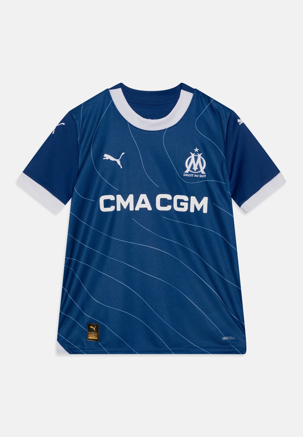 Футболка Olympique De Marseille Outay Replica Puma, цвет team royal/clyde royal цена и фото