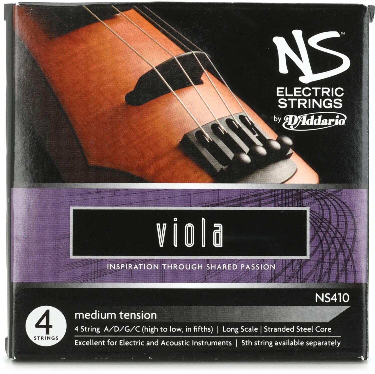 

D'Addario NS410 Набор струн для электроальта