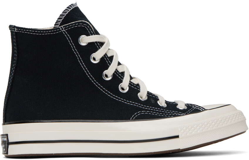 

Черные кроссовки Chuck 70 Converse, цвет Black/Black/Egret