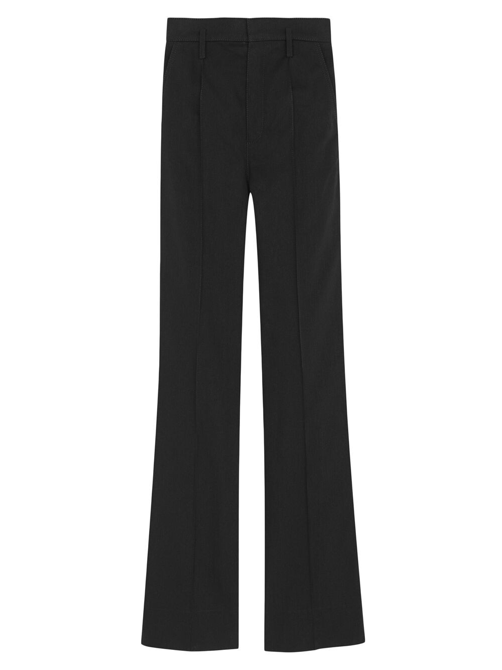 

Джинсовые брюки с высокой талией Saint Laurent