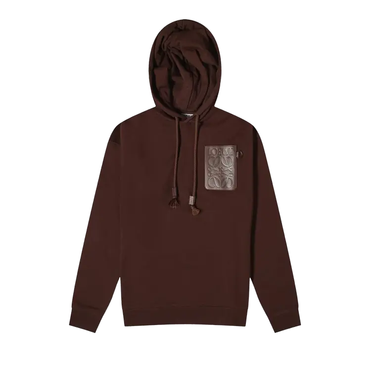 

Худи Loewe Relaxed Fit 'Chocolate Brown', коричневый