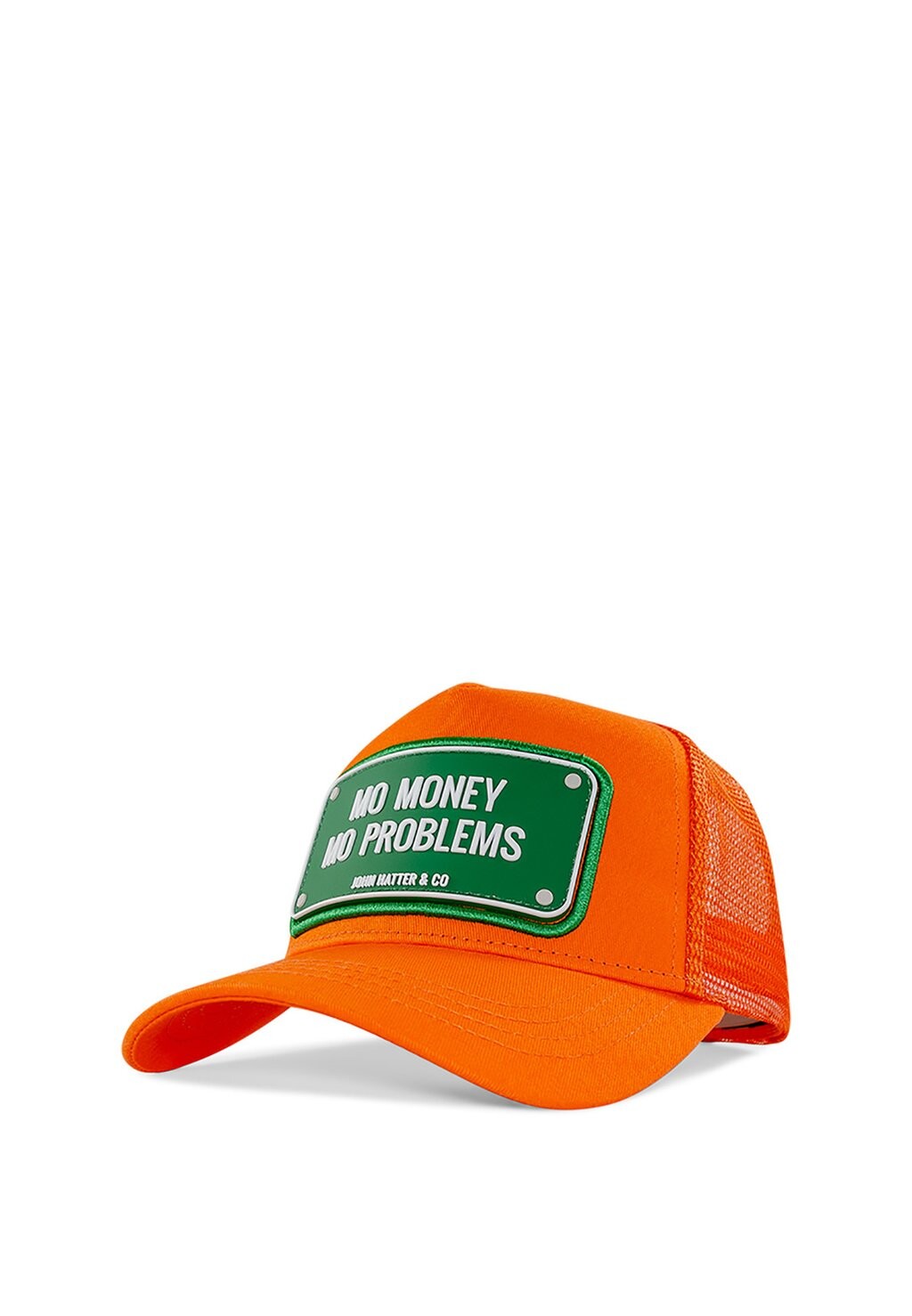 

Бейсболка TRUCKER MONEY PROBLEMS John Hatter & Co, цвет orange