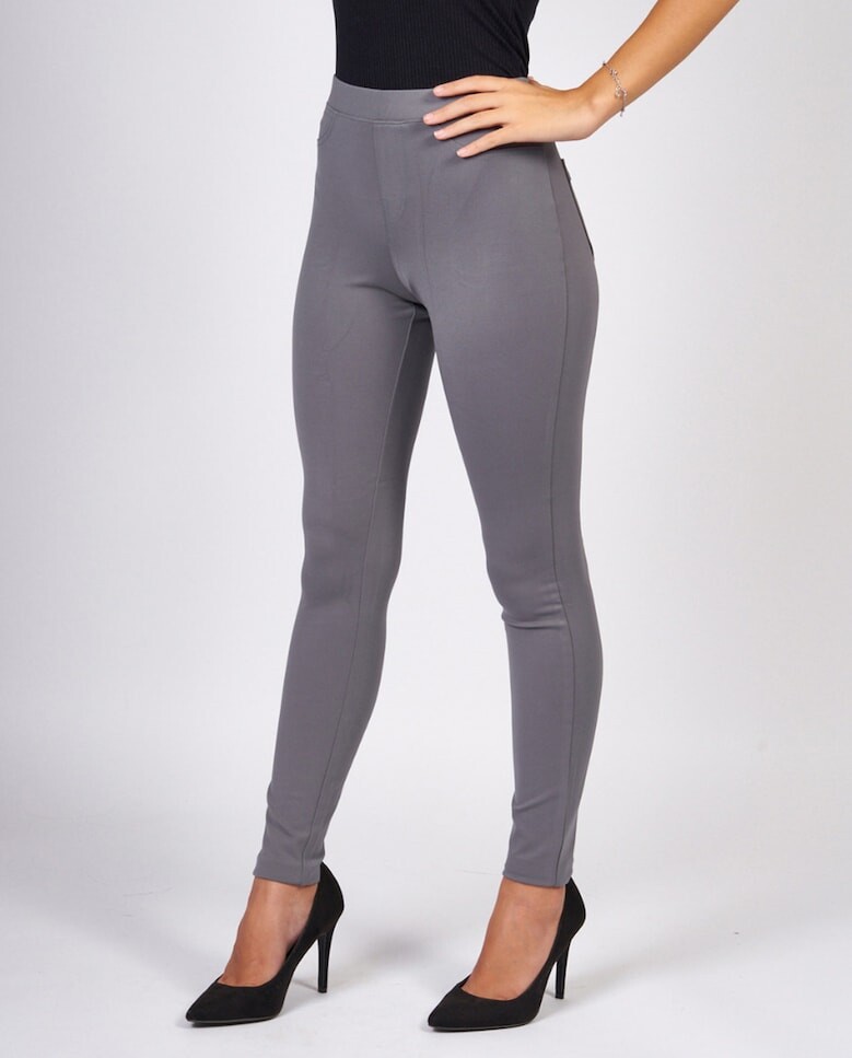 

ЛЕГИНСЫ PONTE FASHION Hue, серый