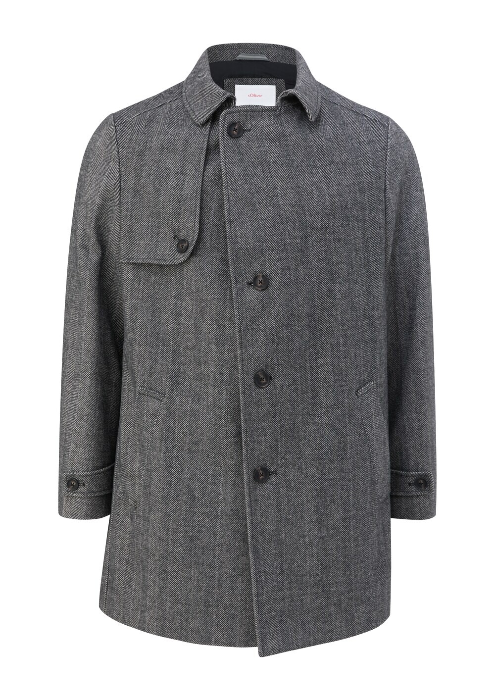 

Межсезонное пальто s.Oliver Men Big Sizes, пестрый серый
