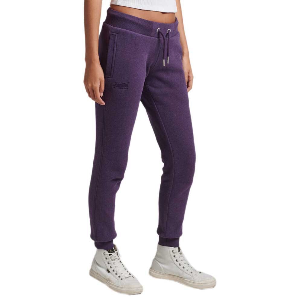 

Джоггеры Superdry Vintage Logo Emb, фиолетовый