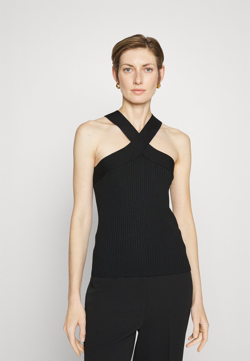 

Топ DKNY, черный