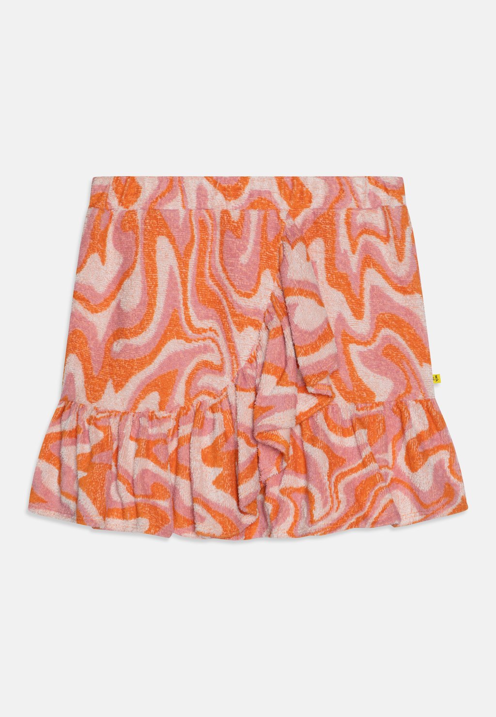 Юбка-колокольчик Skirt Overlap Ruffle M'A KIDS by Marques ' Almeida, цвет orange