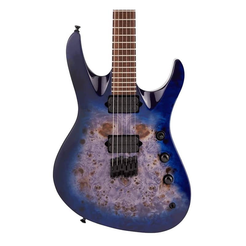 Электрогитара Jackson Pro Series Chris Broderick Sig Soloist HT6P - Transparent Blue