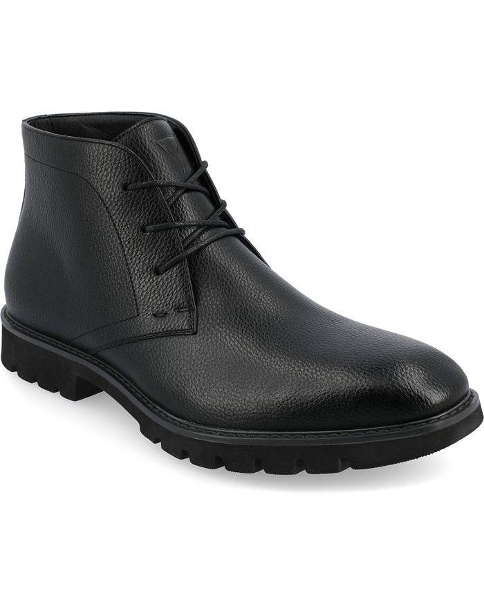 Мужские ботинки чукка из пеноматериала Arturo Tru Comfort с простым носком Vance Co., черный