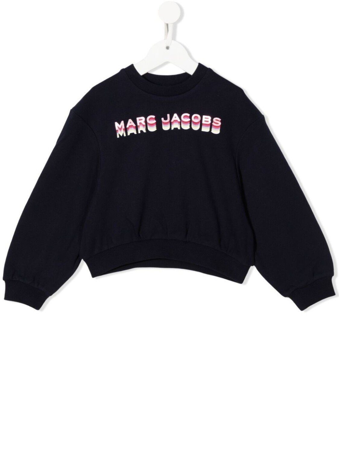 

Marc Jacobs Kids толстовка с логотипом, синий