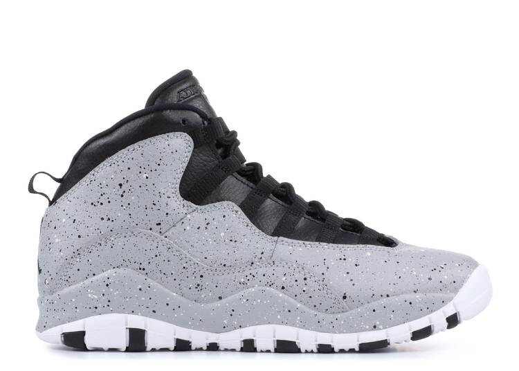 

Кроссовки AIR JORDAN 10 RETRO GS 'CEMENT',