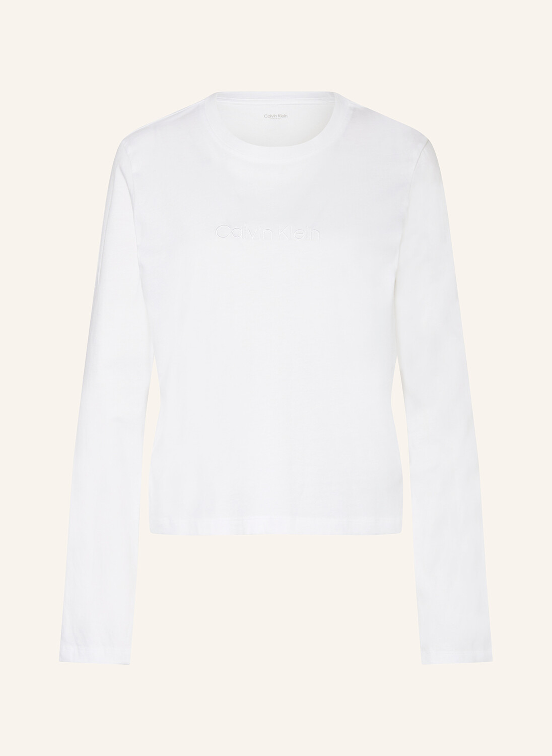 

Рубашка для сна pure cotton Calvin Klein, белый