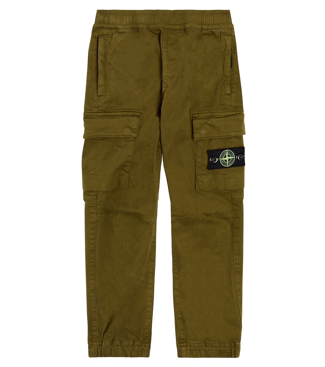 

Брюки карго с логотипом Stone Island Junior, зеленый