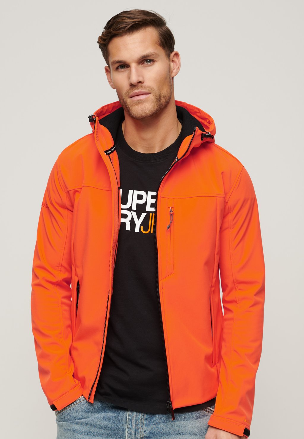 Куртка для активного отдыха TREKKER Superdry, цвет flame orange