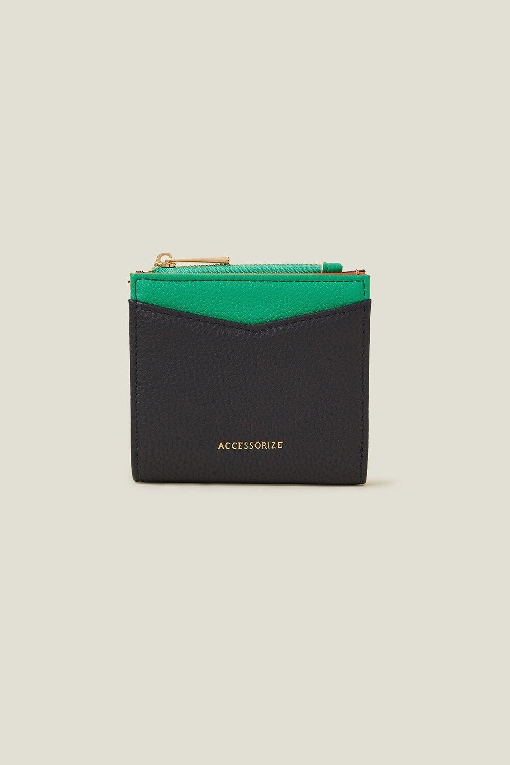 

Кошелек с цветными блоками Accessorize, синий