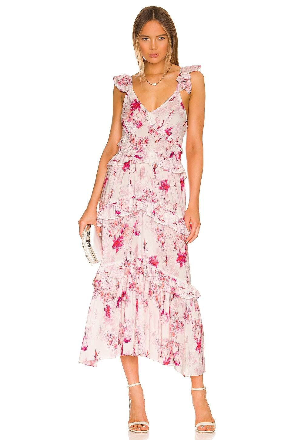 

Платье MISA Los Angeles x REVOLVE Morrison, цвет Abstract Rose Flora