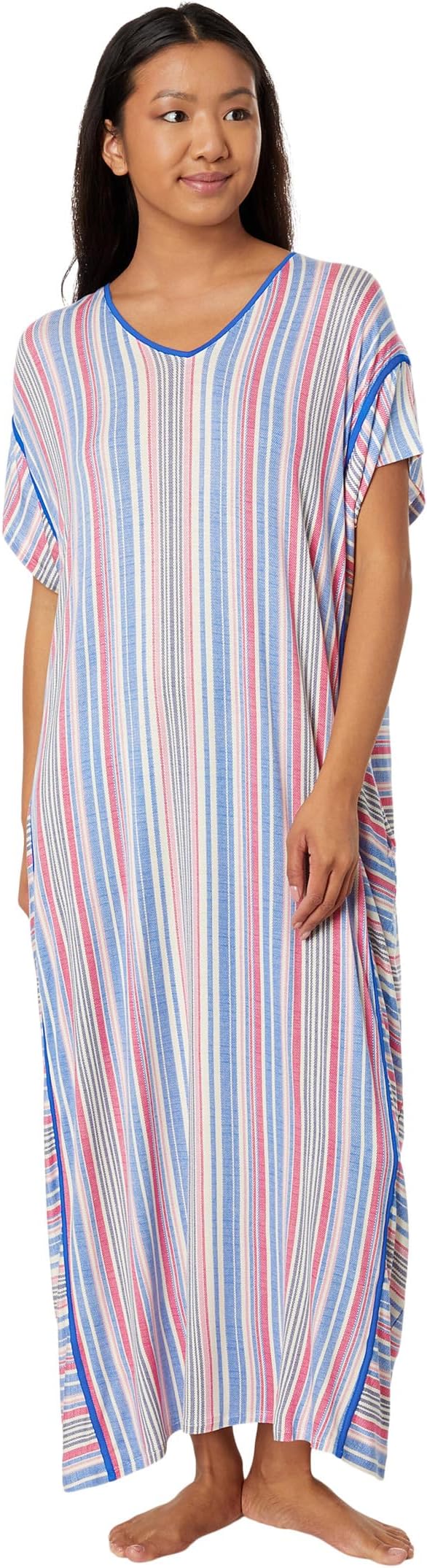 

Кафтан с короткими рукавами Tommy Bahama, цвет Multi Stripe