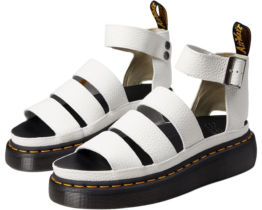 

Сандалии Dr. Martens Clarissa II Quad, цвет White Milled Nappa