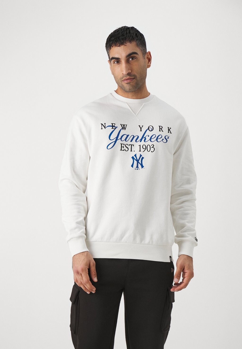 

Команда Mlb New York Yankees Lifestyle Crew Neck New Era, цвет off-white