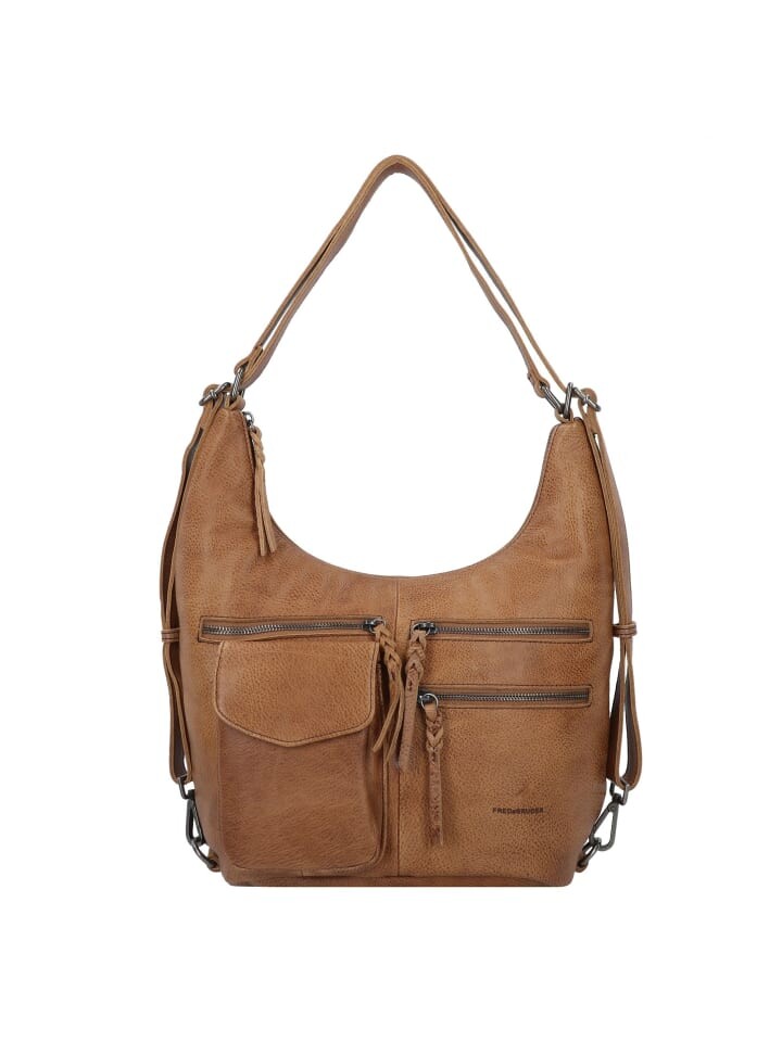 

Сумка через плечо FREDs BRUDER Leder 27 cm, цвет dark caramel