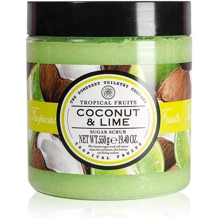 

Скраб с сахаром кокоса и лайма 550г, Tropical Fruits