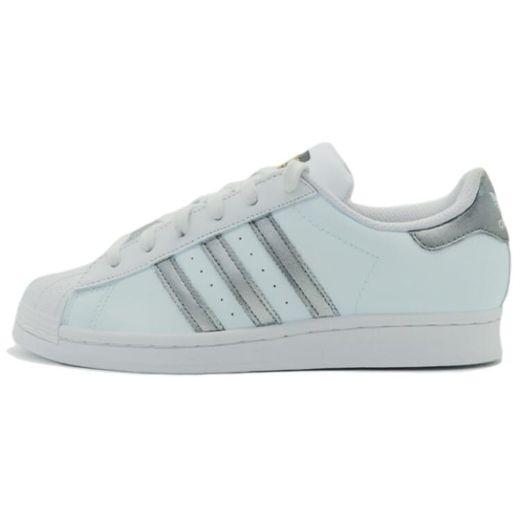 

Детская обувь для скейтбординга Superstar GS Adidas Originals, белый/синий