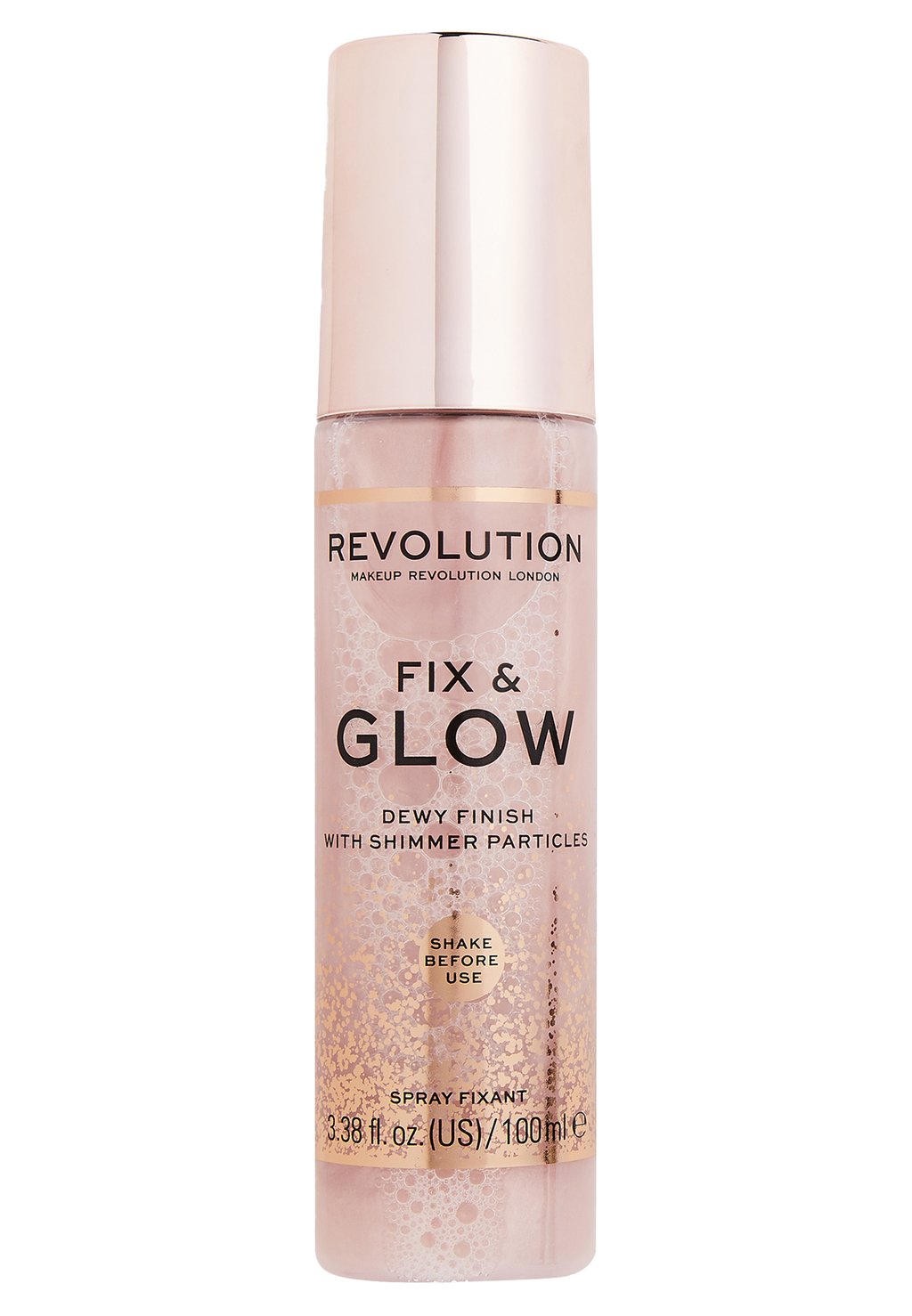 цена Фиксирующие спреи и порошки Fix & Glow Fixing Spray Makeup Revolution