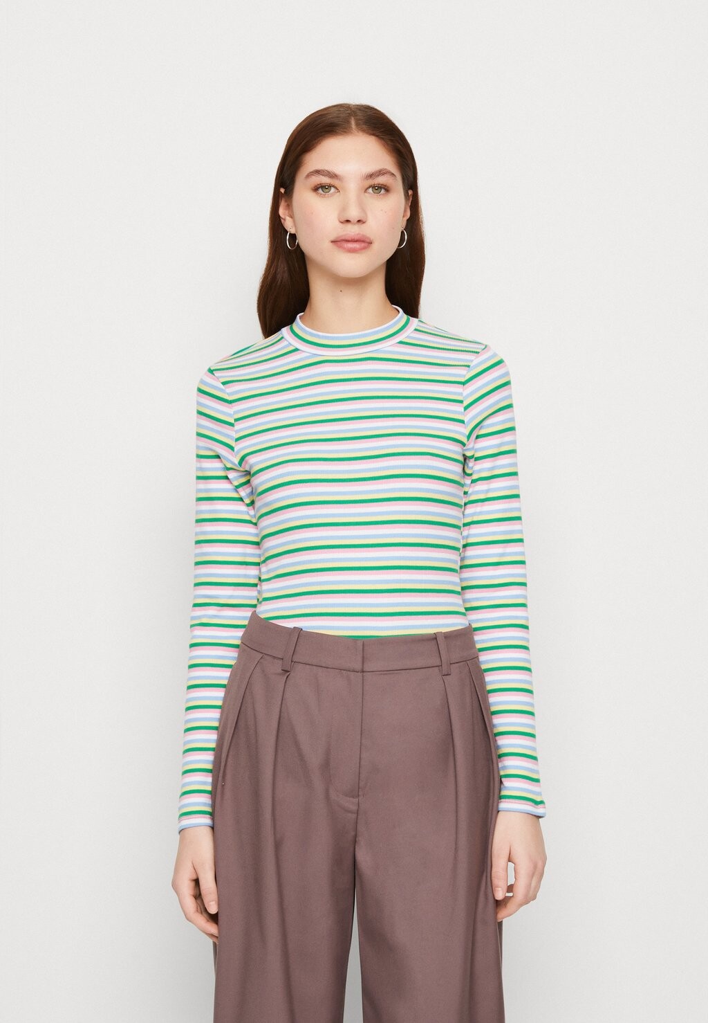 

Рубашка с длинным рукавом Monki, мультиколор