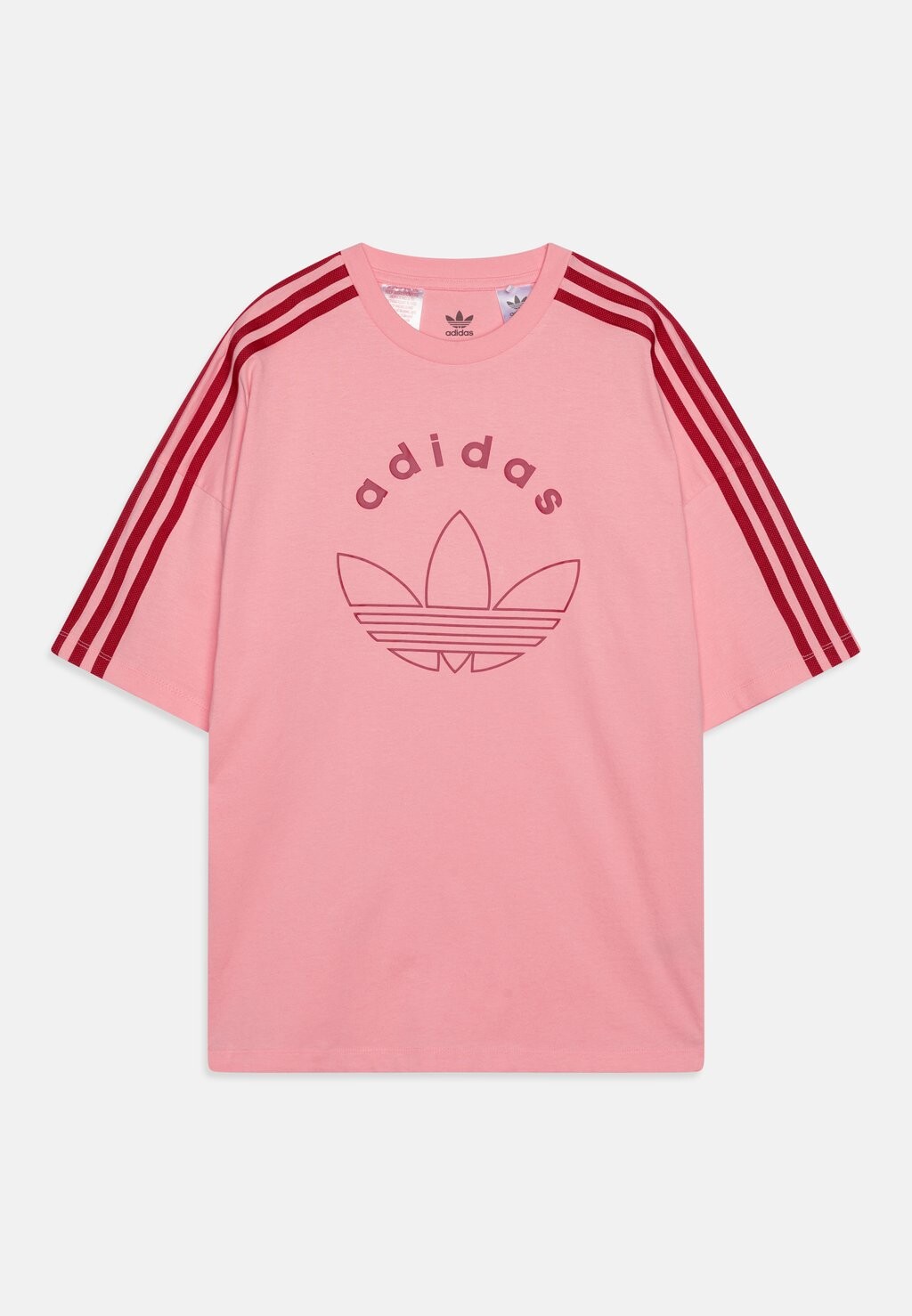 

Футболка с принтом Tee Junior Unisex adidas Originals, светло-розовый