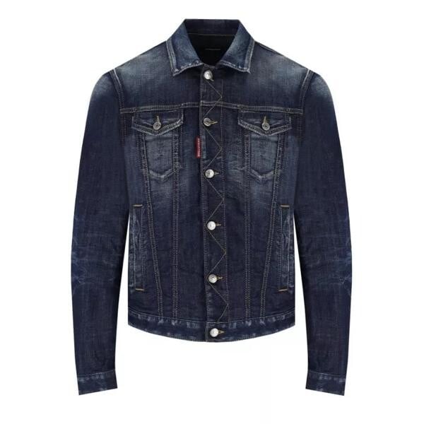 

Джинсы dan jean medium denim jacket Dsquared2, синий