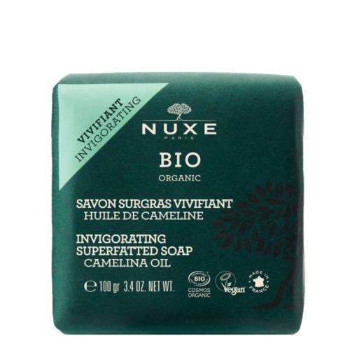 

Nuxe Bio Organic Оживляющее сверхжирное мыло 100 гр Освежающее сверхжирное мыло