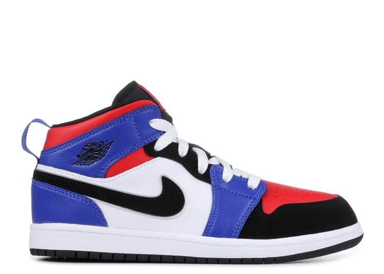 

Кроссовки AIR JORDAN 1 MID PS 'TOP 3', белый