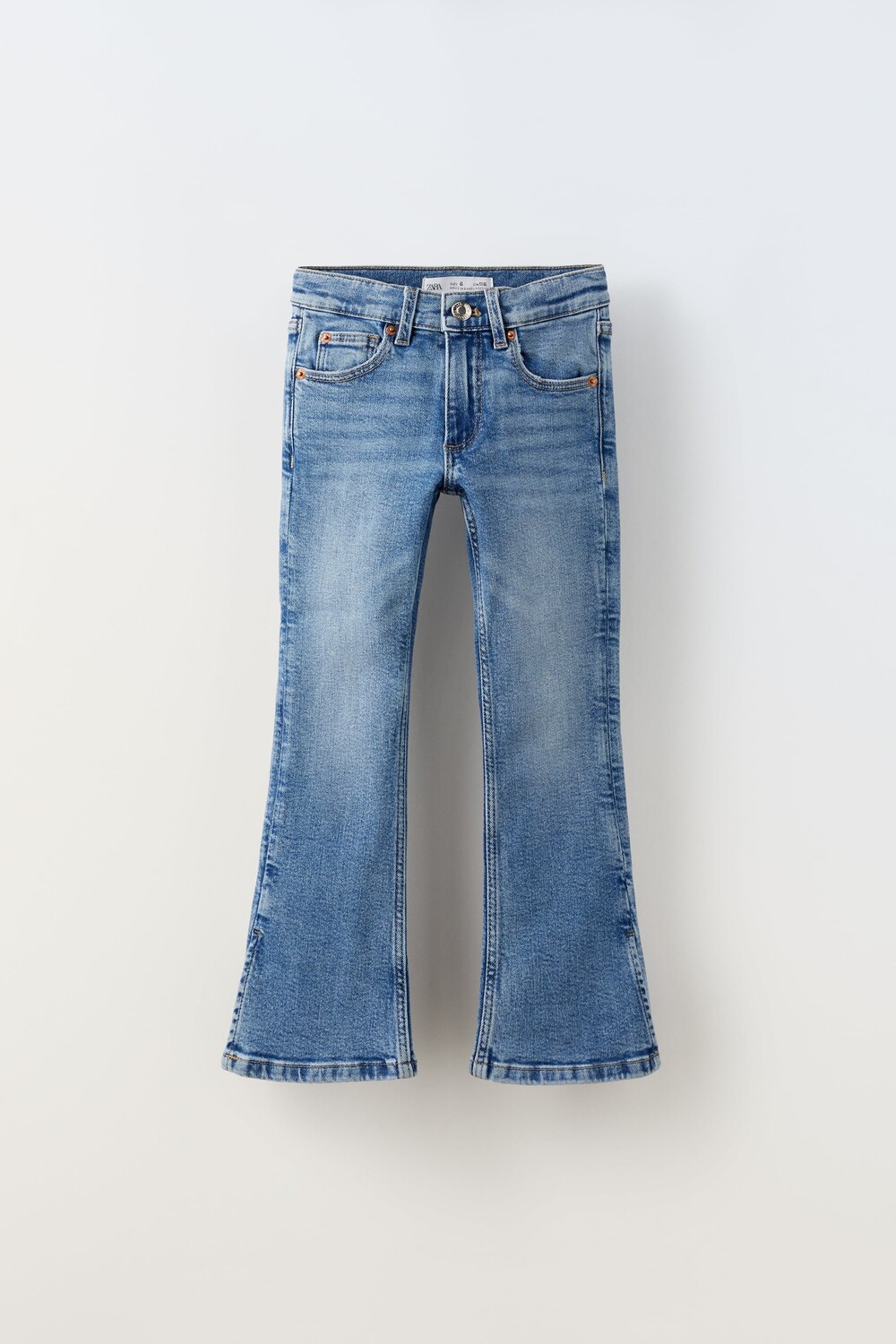 

Расклешенные джинсы Zara, синий
