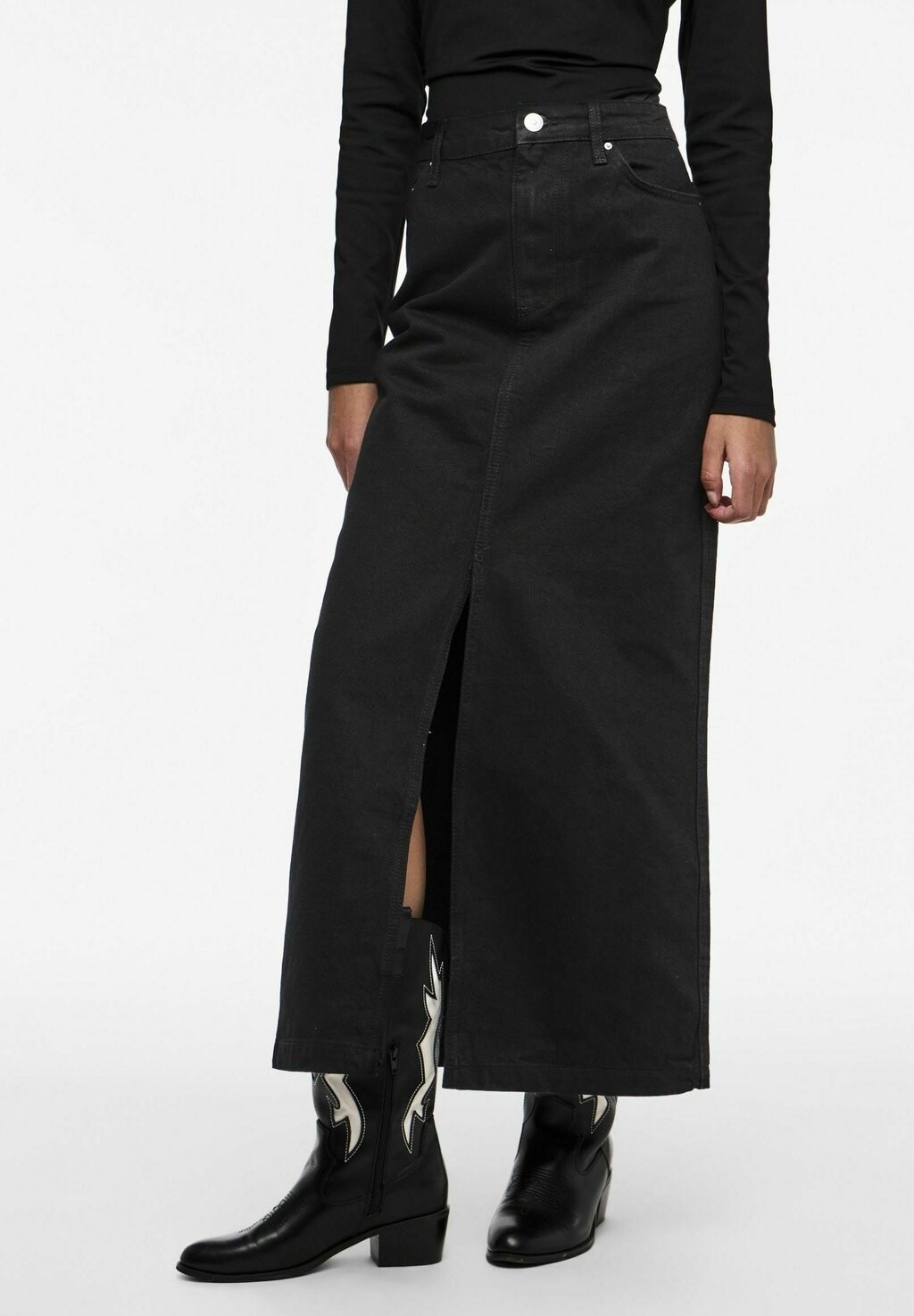 

Юбка длинная Alma Hw Pieces, цвет dark grey denim