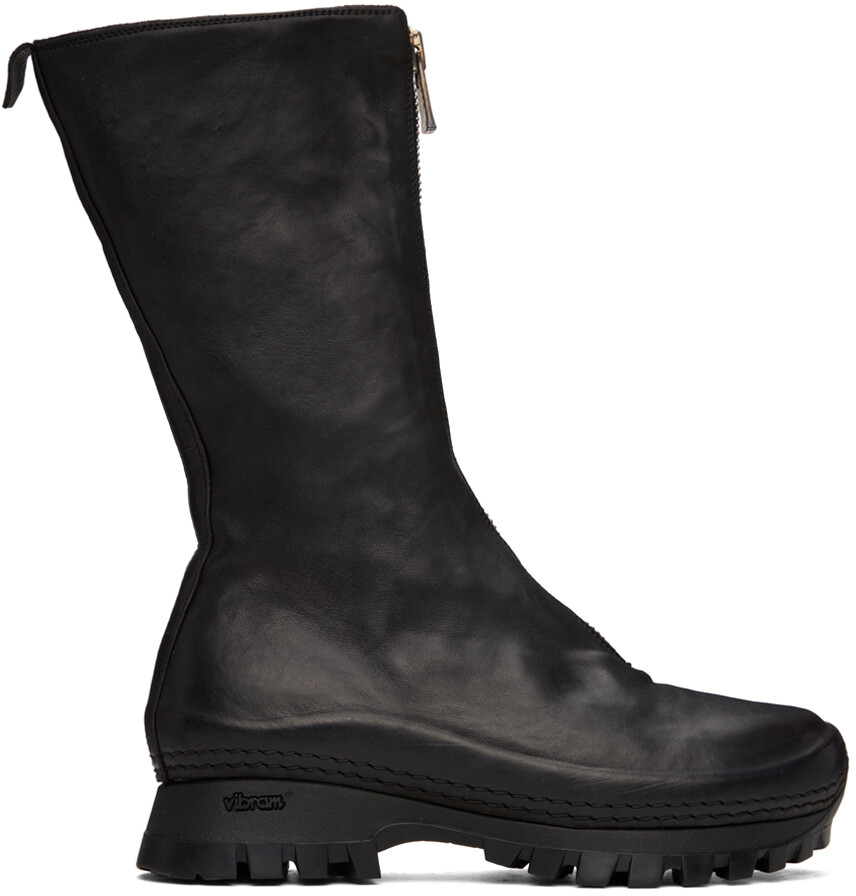 

Черные ботинки VS09 Guidi, Черный