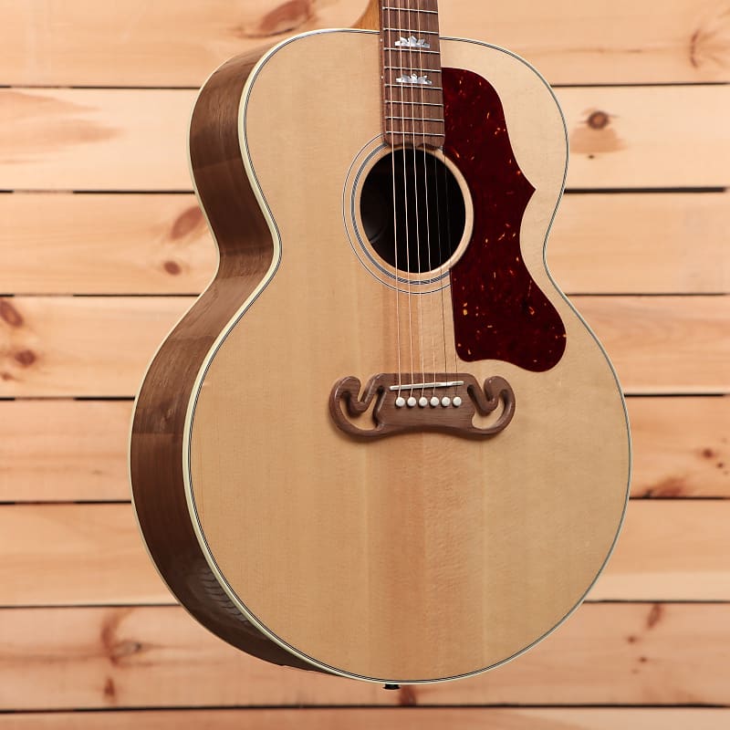 Акустическая гитара Gibson SJ-200 Studio Walnut - Natural - 21673114 - PLEK'd gibson sj 200 studio walnut walnut burst 100