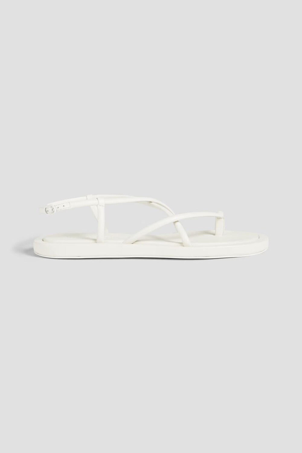 

Кожаные сандалии Alexander Mcqueen, цвет Off-white