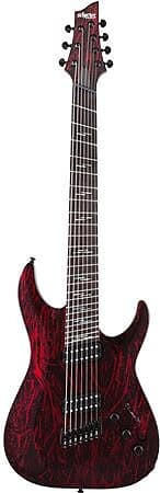 

Электрогитара Schecter C-7 Multi-Scale Silver Mountain 7-String Electric Guitar Blood Moon
