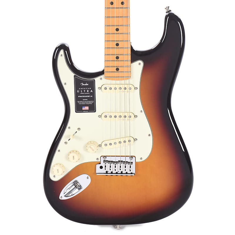 Электрогитара Fender American Ultra Stratocaster Ultraburst LEFTY фотографии
