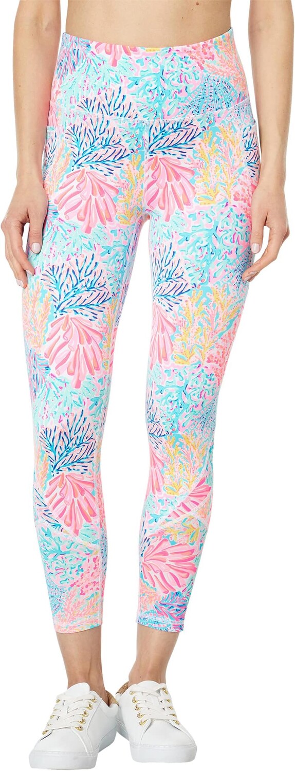 

Брюки Weekend High-Rise Midi Lilly Pulitzer, цвет Multi Splashdance