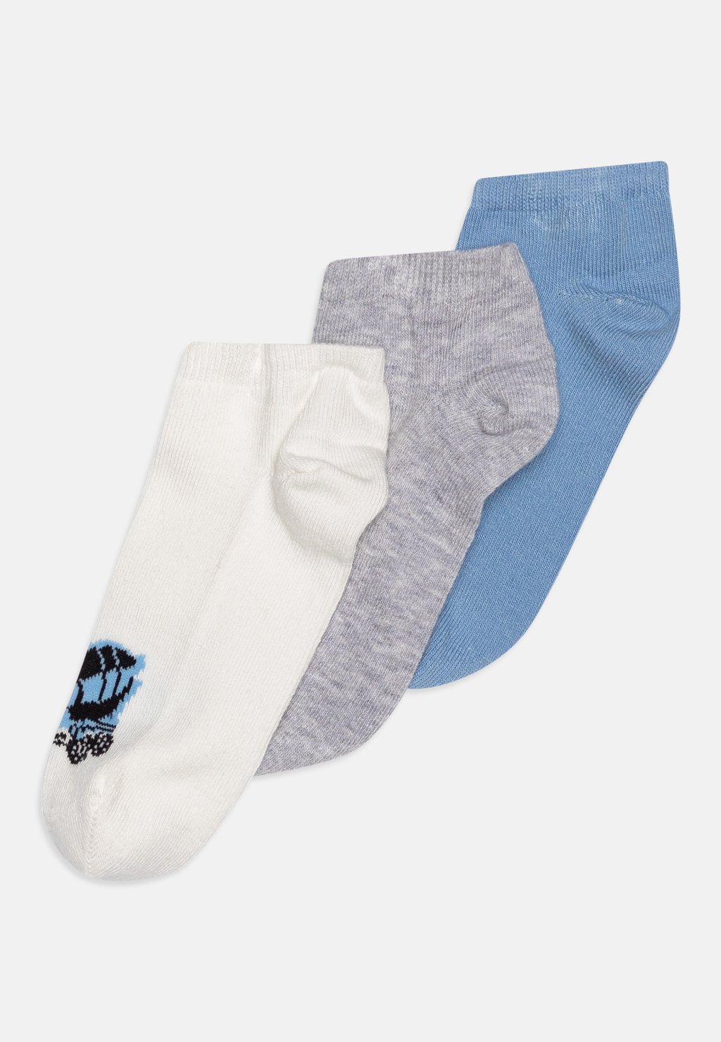 

Носки FOOTIES TRUCK UNISEX 3 PACK Lindex, цвет light dusty blue