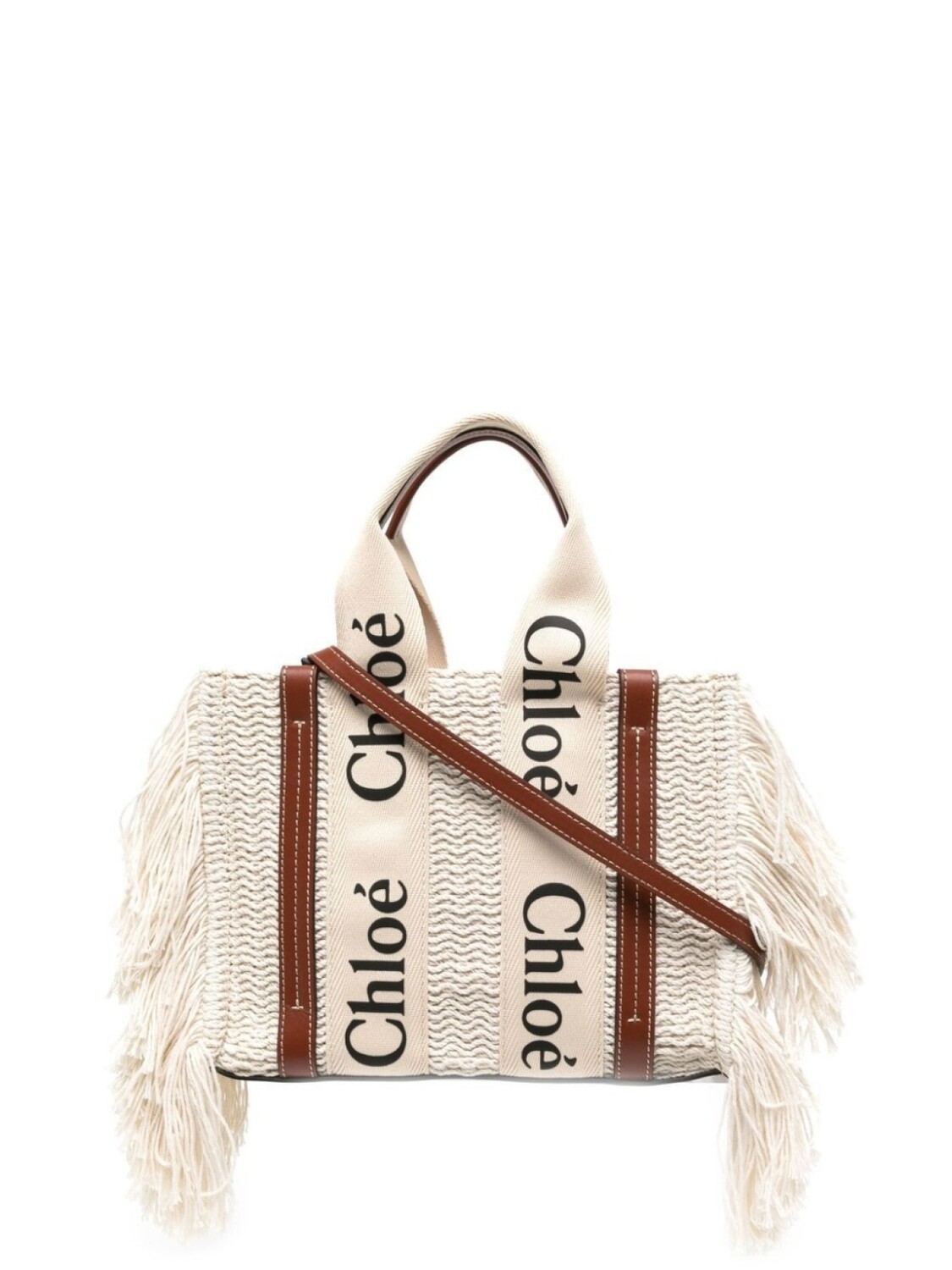 

Chloé сумка-тоут Woody, белый