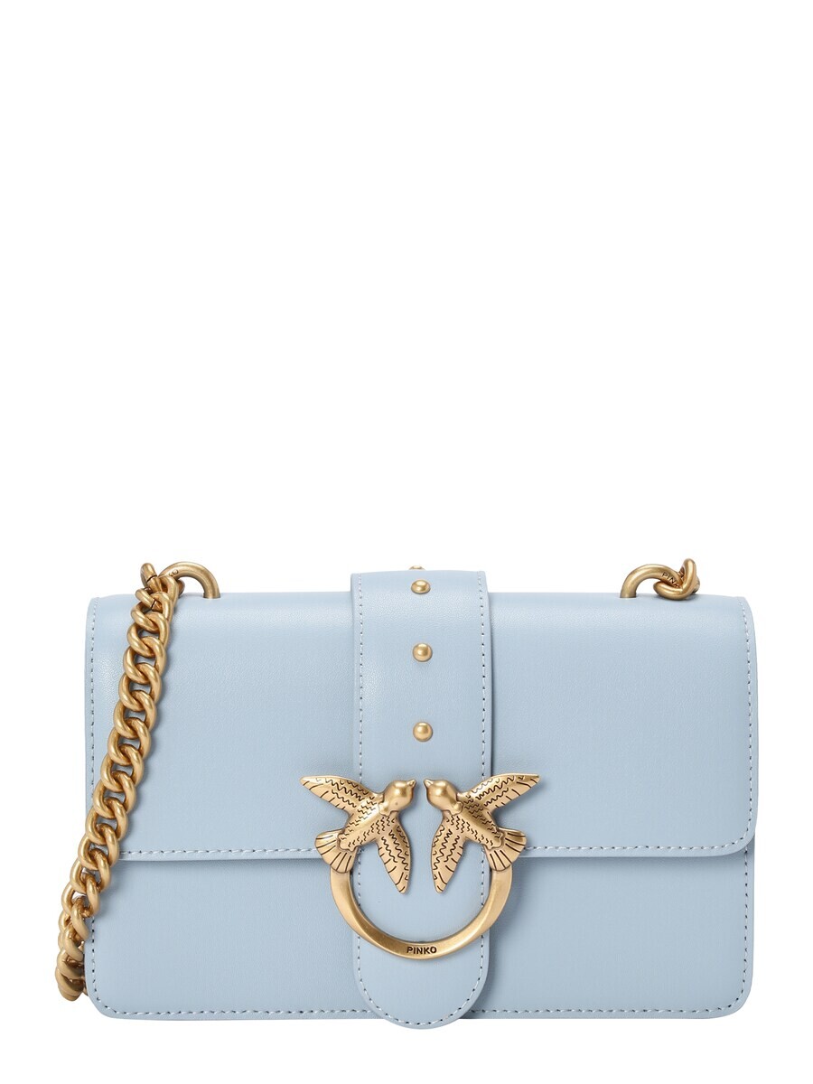 

Сумка через плечо PINKO Shoulder Love, светло-голубой